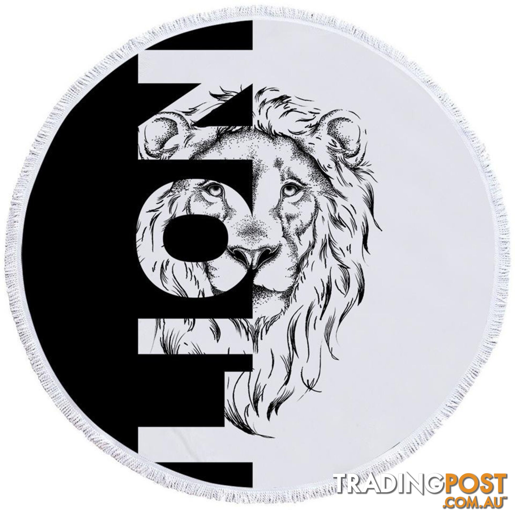 Lion Beach Towel - Towel - 7427046344104