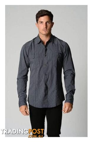 Deacon Basso Stripe Shirt - Large - Deacon - 4326500389053