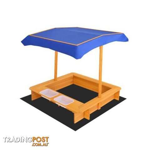 Keezi Outdoor Canopy Sand Pit - Keezi - 9350062192757
