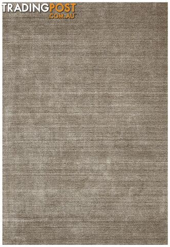 Havana Wool & Silky Viscose Dark Natural Rug - Unbranded - 7427046240703