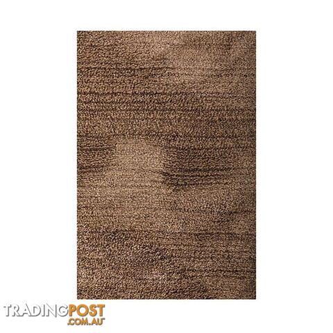 Polypropylene Heat Set Vogue Brown Rug - Unbranded - 787976630324