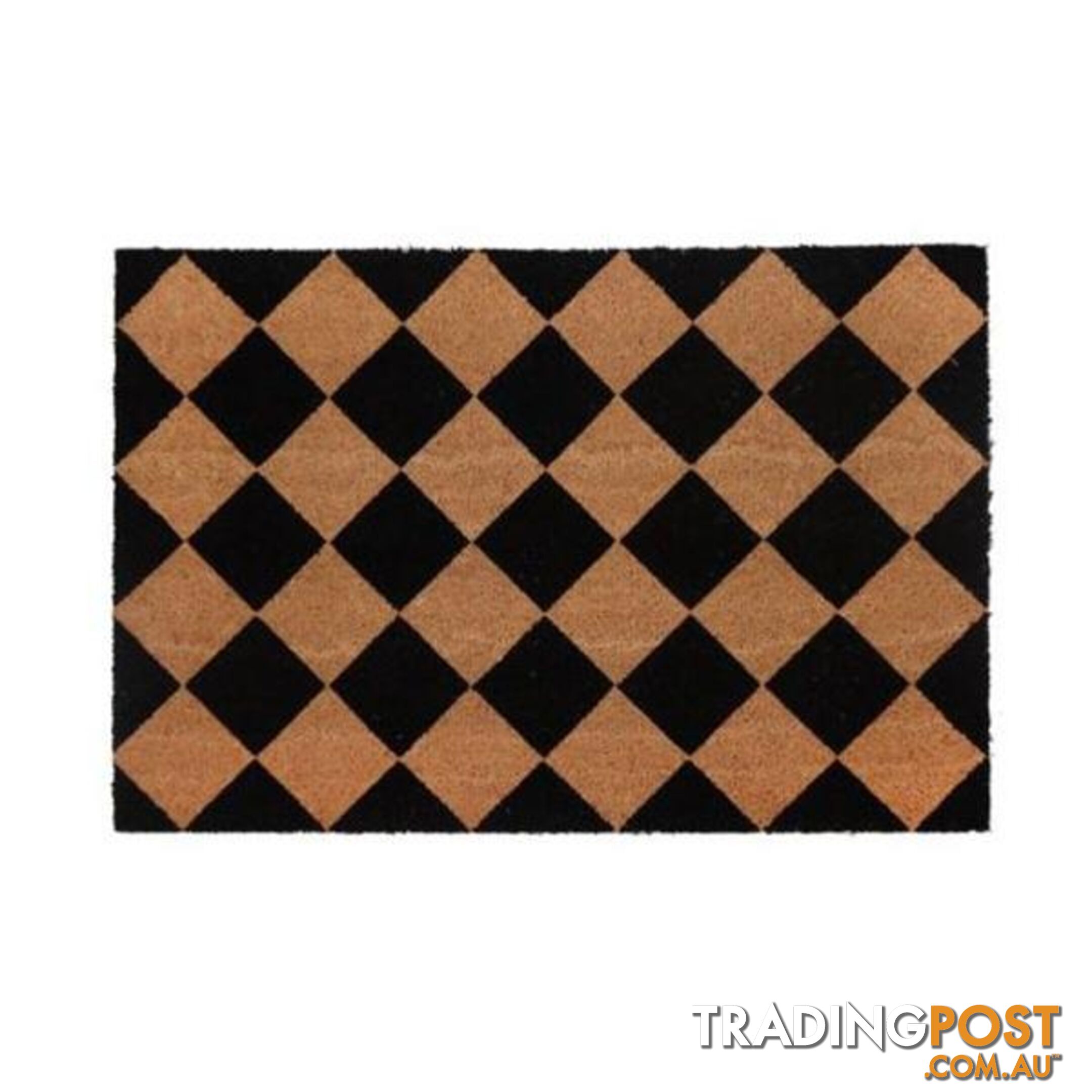 Diamond Pvc Backed Coir Door Mat - Unbranded - 8901304506163