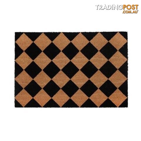 Diamond Pvc Backed Coir Door Mat - Unbranded - 8901304506163