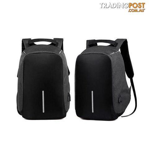 Anti Theft Backpack Waterproof Laptop Bags Usb Charging - Milano - 787976609719