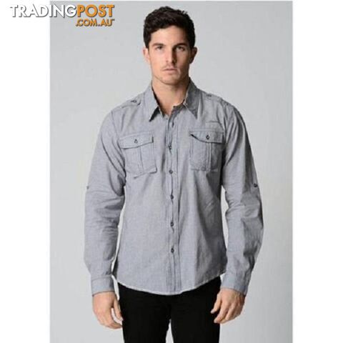 Deacon Martini Check Shirt - Black/Grey/ Medium - Deacon - 4326500389213