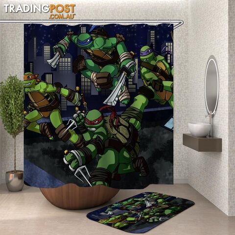 Ninja Turtles Shower Curtain - Curtain - 7427046115377