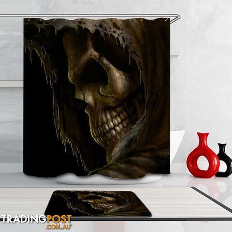 The Soul Taker Skull Shower Curtain - Curtain - 7427046058728