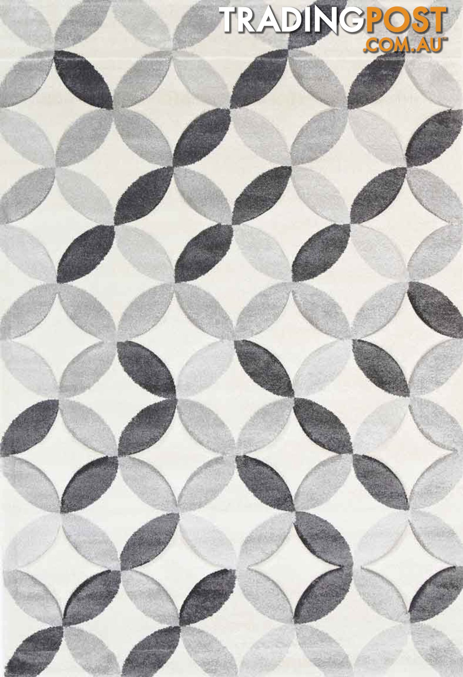 Focus Trellis Grey Rug - Unbranded - 4326500316738