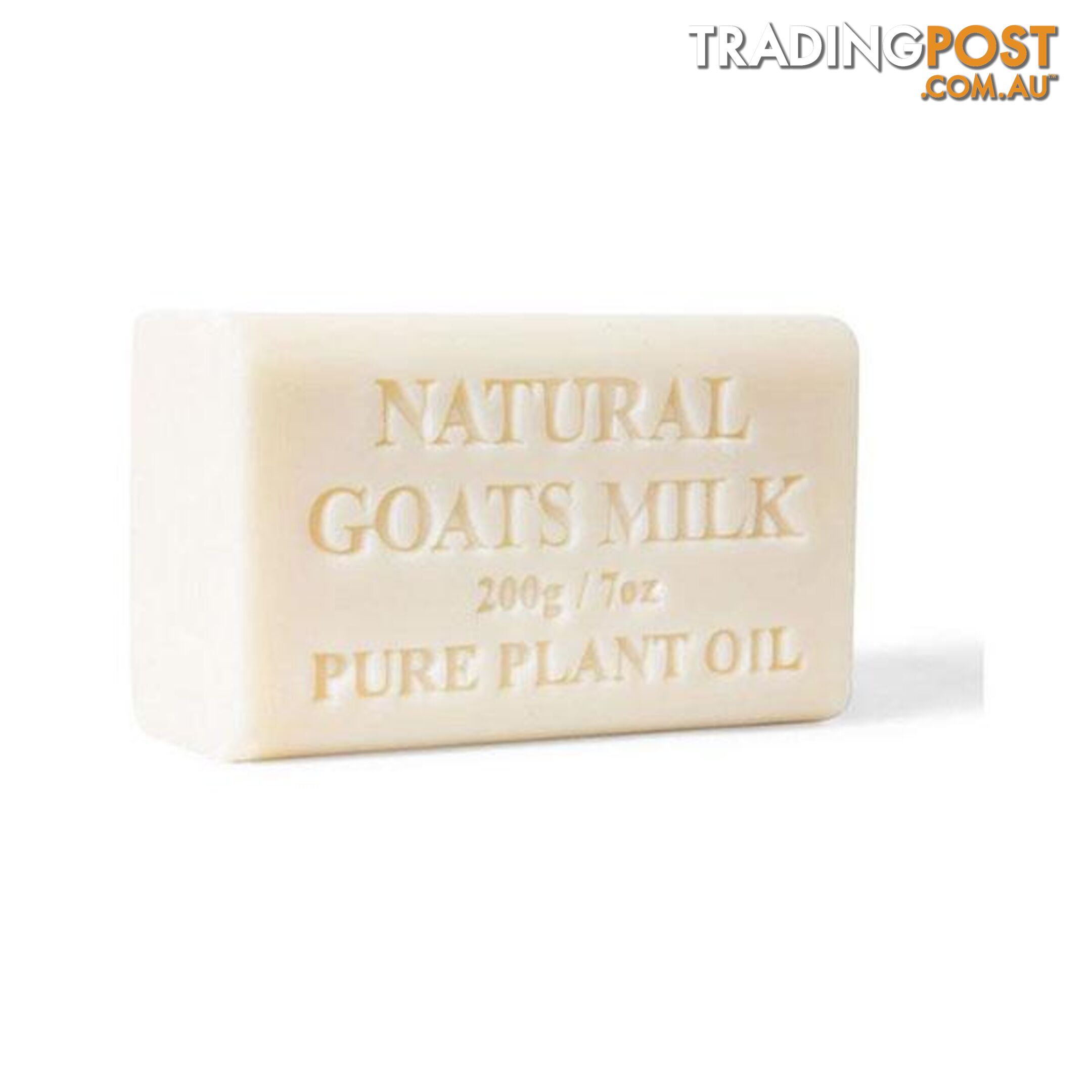 10x 200g Goats Milk Soap Natural Creamy Scent Skin Care Pure - Orku - 787976616991
