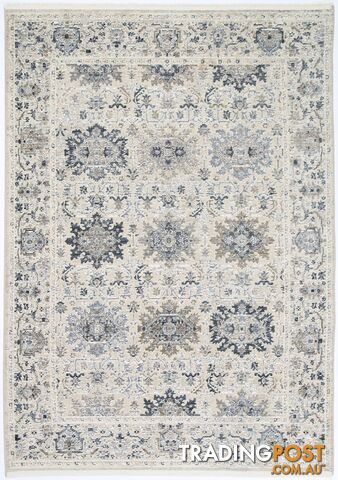 Istanbul Modern Aylin Cream Blue Rug - Unbranded - 7427046181693