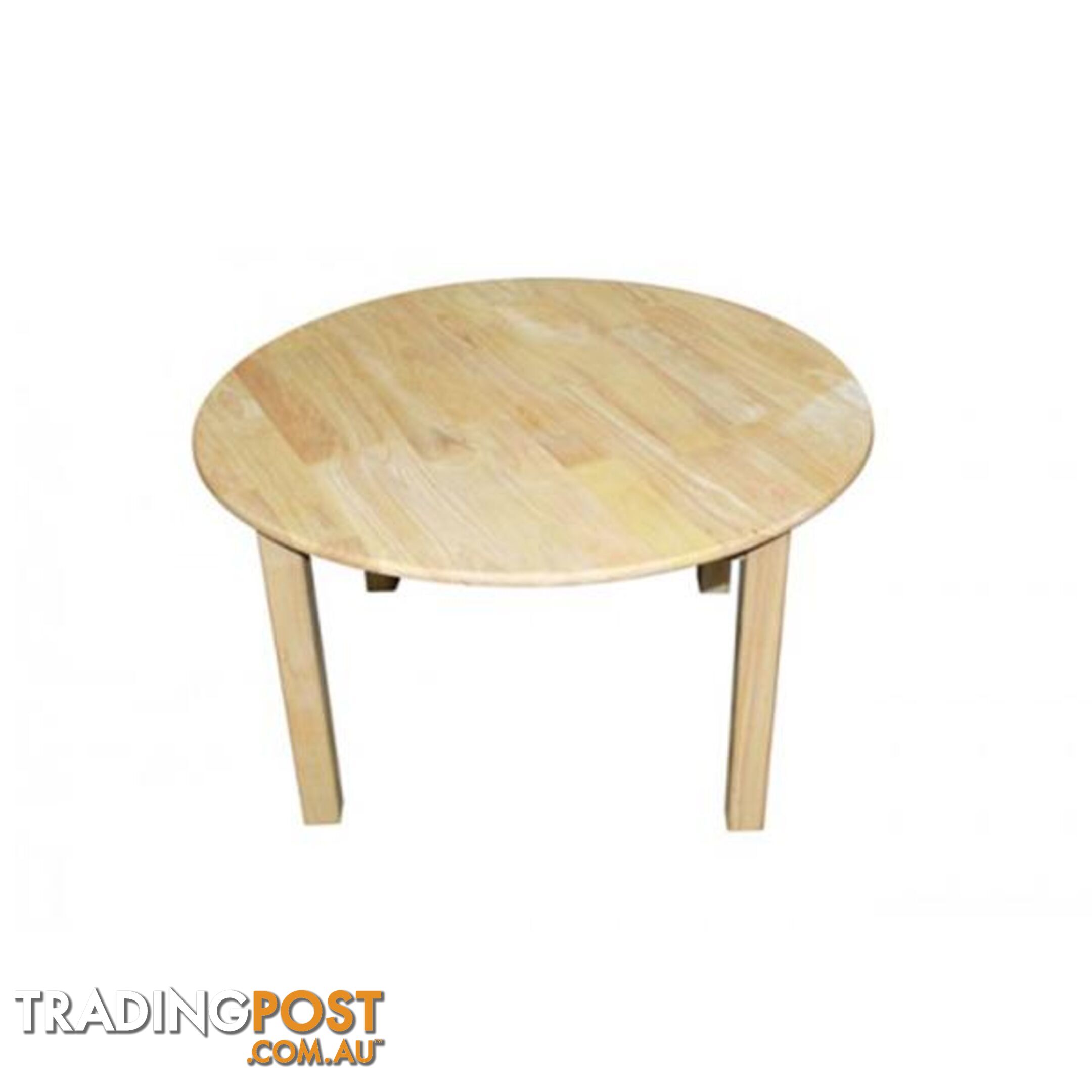 Round Table 75cm - Rubberwood - Qtoys - 8936074261288