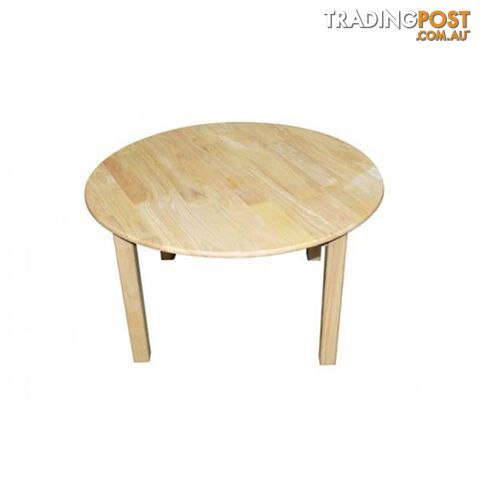 Round Table 75cm - Rubberwood - Qtoys - 8936074261288