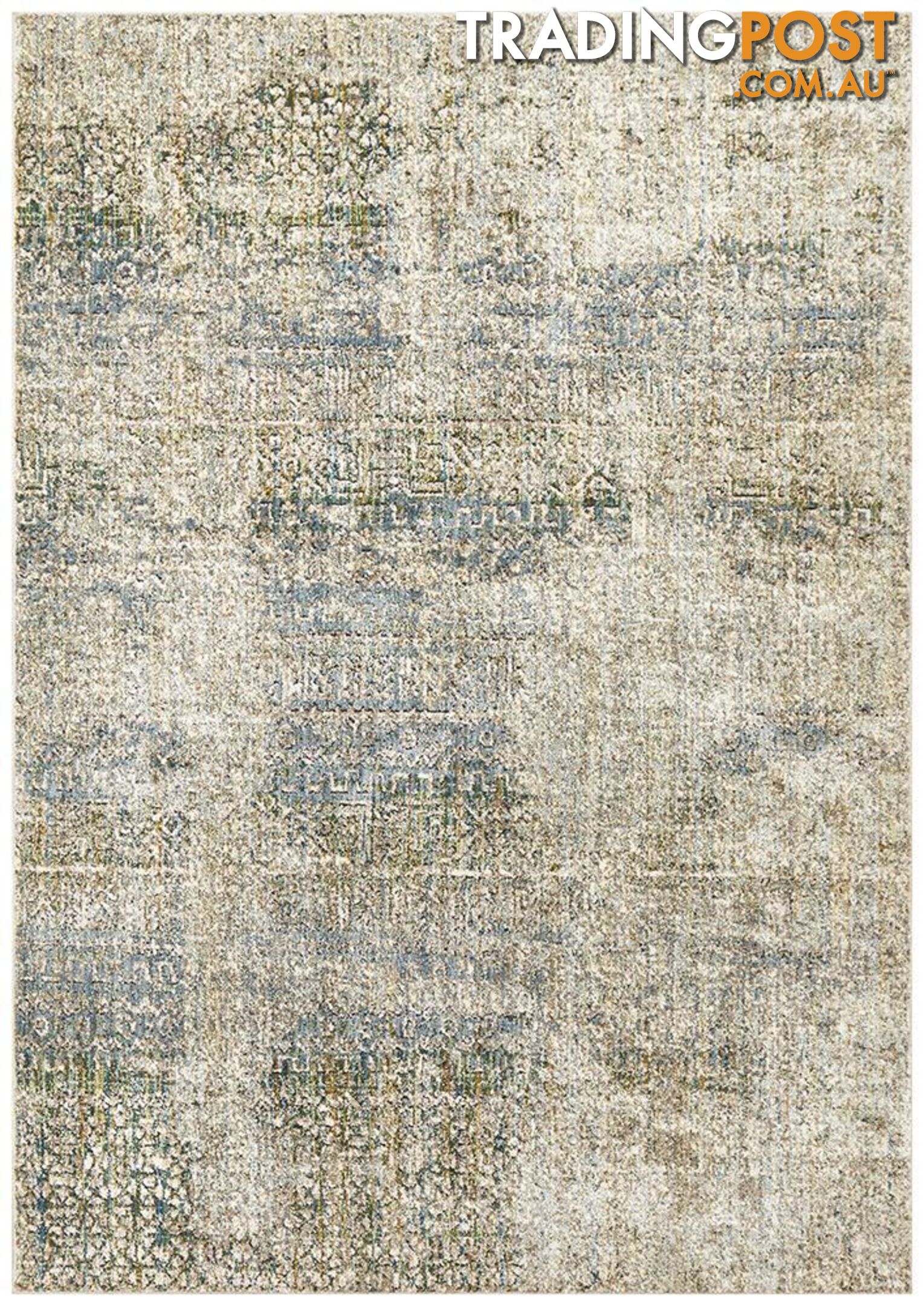 Jezebel Fluid Dusk Modern Blue Rug - Unbranded - 9375321827362