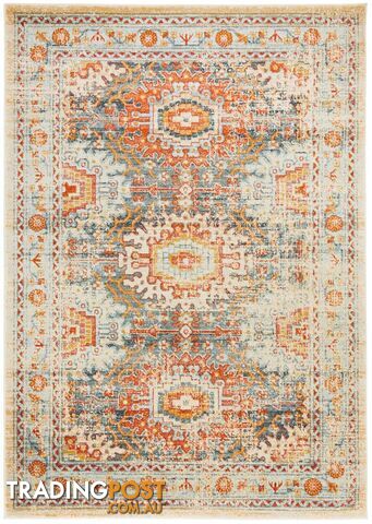 Legacy Mavi Turuncu Rug - Unbranded - 9375321884136