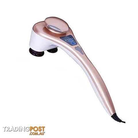 Soga Portable Handheld Massager Stimulate Blood Flow Shoulder 4 Heads - Soga - 9476062098094