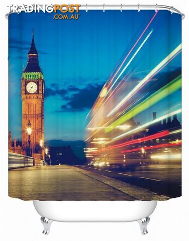 Big Ben Shower Curtain - Curtain - 7427005945724