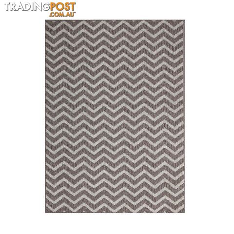 HAWAII GREY IKAT GEOMETRIC RUG - Unbranded - 7427046338783