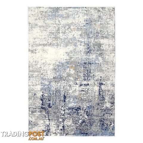 Expressions Navy Blue Modern Rug - Unbranded - 9315512146940