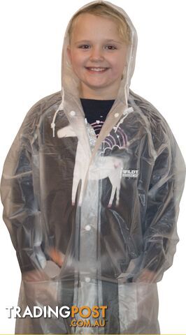 Children's Transparent Raincoat - Unbranded - 9352149025835