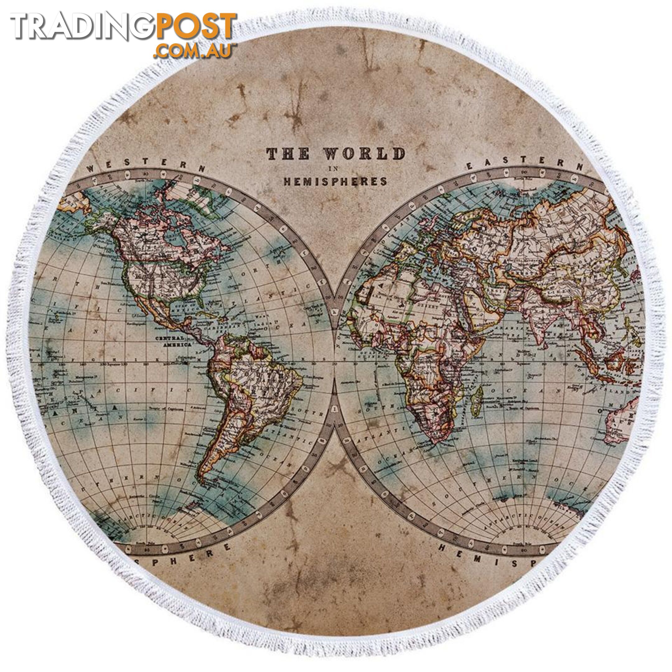 The World Beach Towel - Towel - 7427046320306