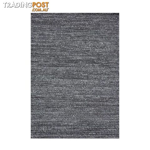 Contemporary Svend Charcoal Wool Rug - Unbranded - 7427005871412