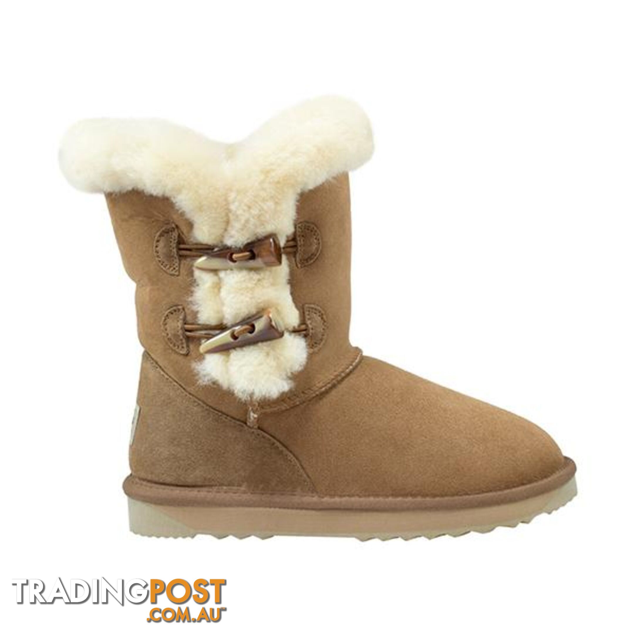 Comfort Me Australian Made 2 Button Shark Ugg Boot - Comfort Me - 787976609009