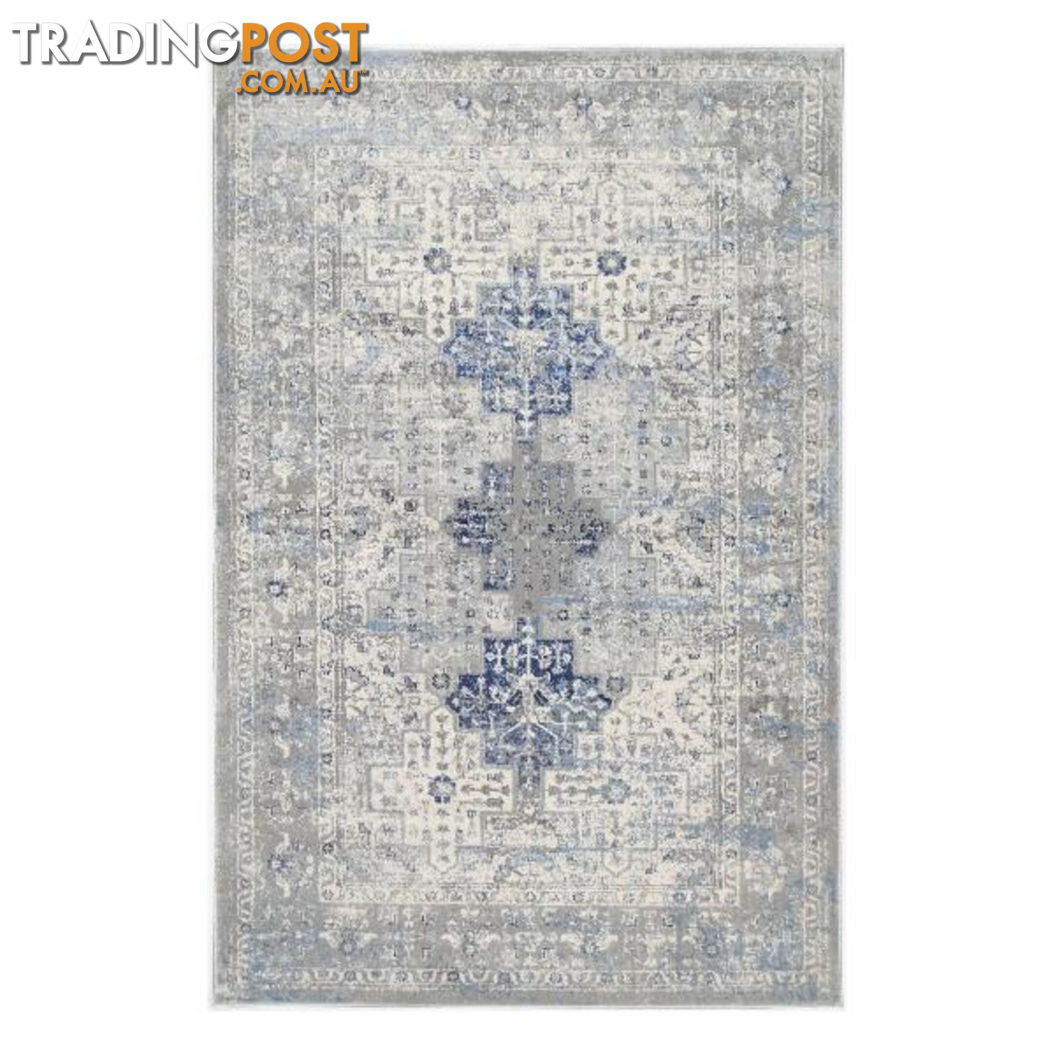 Expressions Navy Blue Oriental Rug - Unbranded - 9315512147008