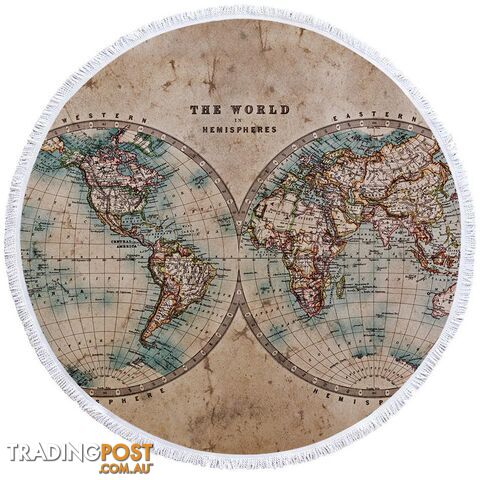 The World Beach Towel - Towel - 7427046320290