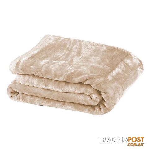 Heavy Double-Sided Faux Mink Blanket - Unbranded - 4631572393700