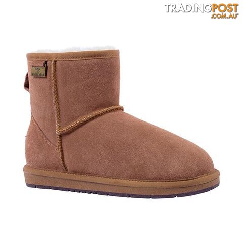 Auzland Classic Leather Water Resistant Mini Ugg Boot - AUZLAND - 822427510333