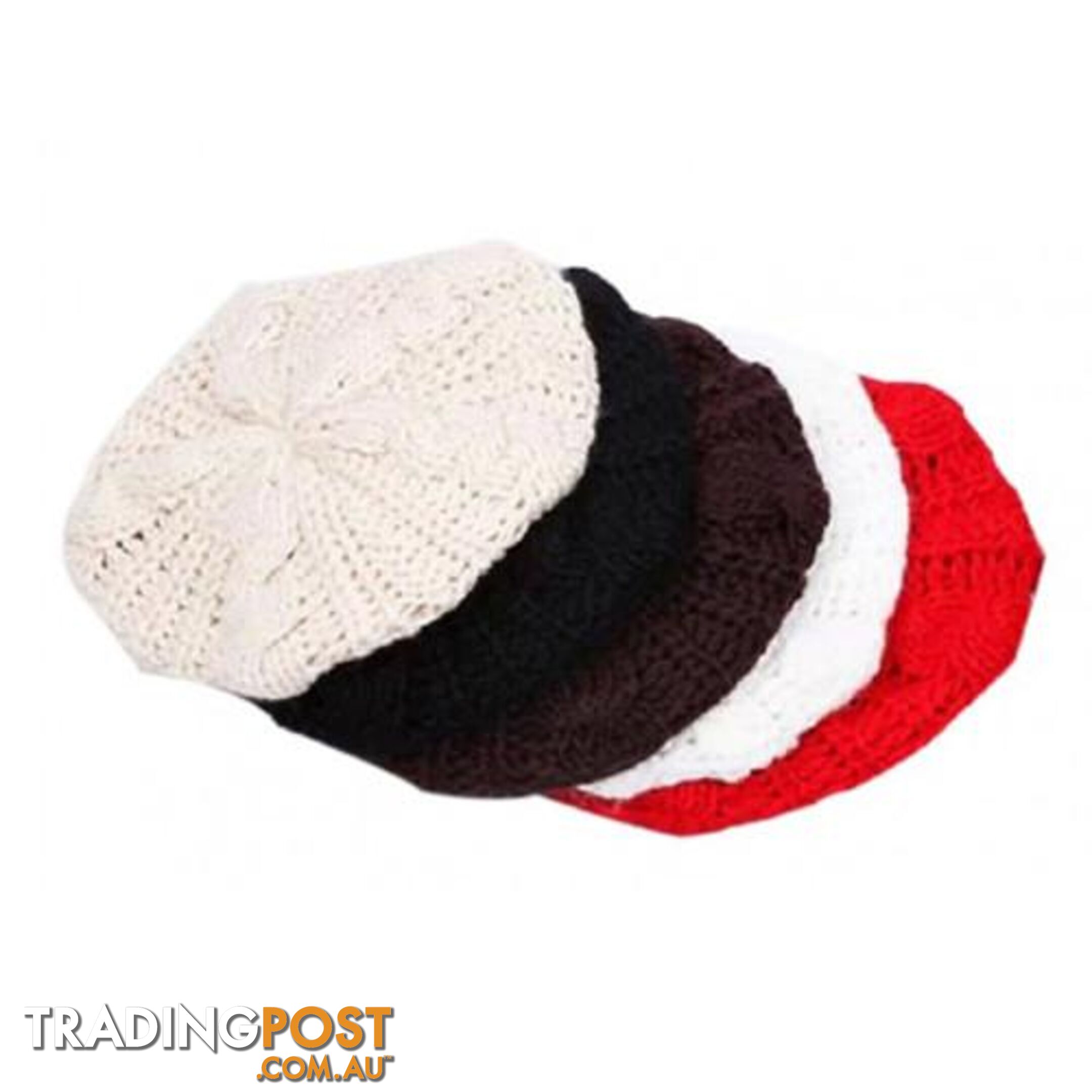 Chunky Knit Beret - Unbranded - 4326500403742