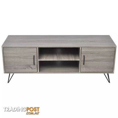 TV Cabinet 120 x 40 x 45 Cm - Grey - Unbranded - 8718475524014