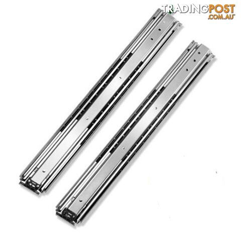 125Kg Locking Drawer Slides Full Extension Ball Bearing - Cefito - 9350062186015