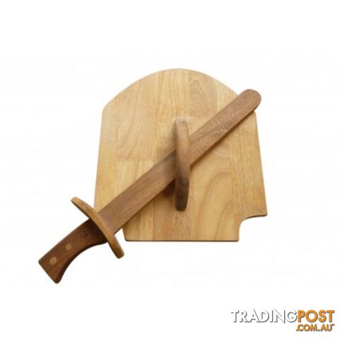 Sword and Shield (Wooden) - Qtoys - 7427005866388
