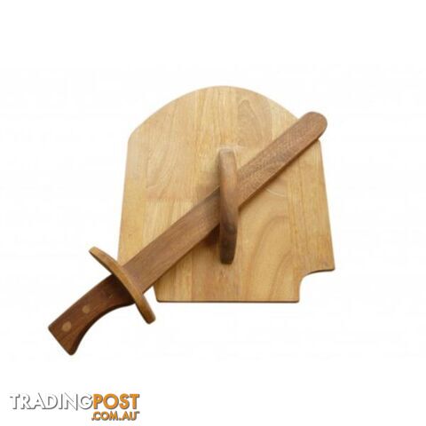 Sword and Shield (Wooden) - Qtoys - 7427005866388