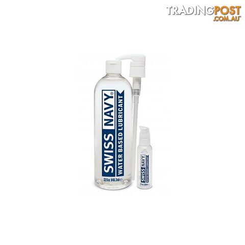 Swiss Navy Water Based Lubricant 32Oz - Swiss Navy - 787976573812