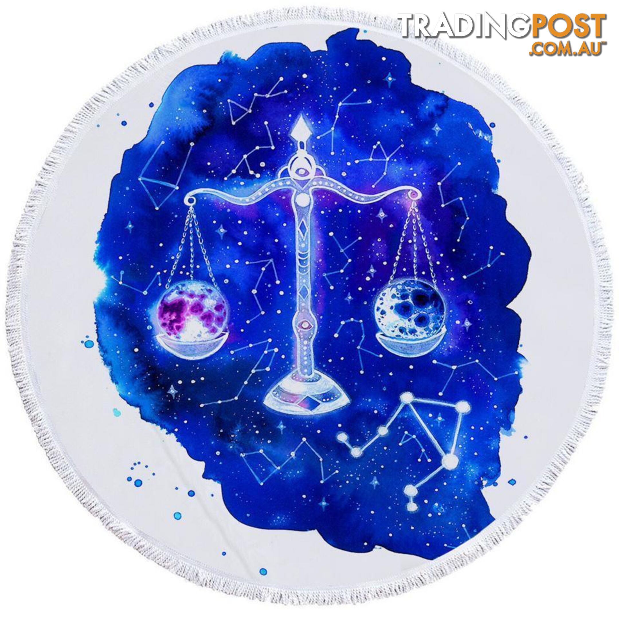 Zodiac Libra Beach Towel - Towel - 7427046314992