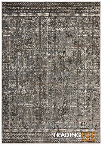 Jezebel Fluid Evening Modern Grey Rug - Unbranded - 9375321827775