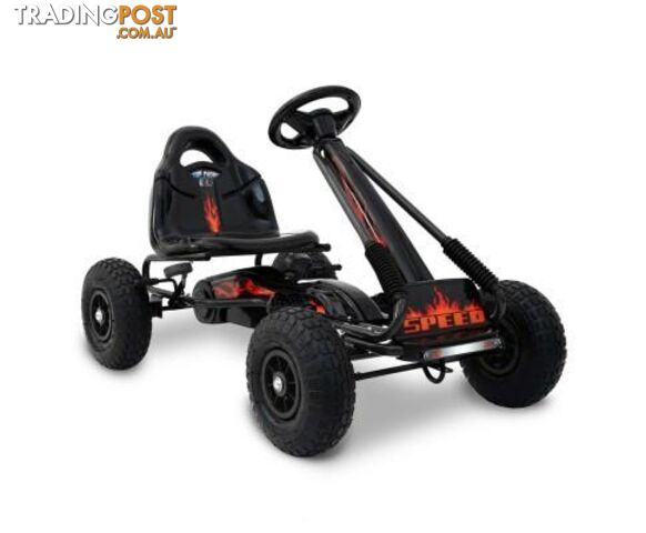 Rigo Kids Pedal Go Kart Car Ride On Toys Racing Bike - Rigo - 4344744422077