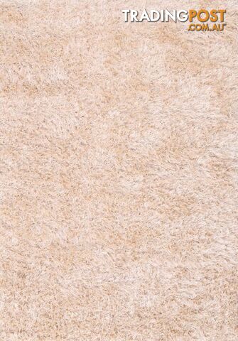 FLASH SHAGGY CREAM RUG - Unbranded - 7427046337878