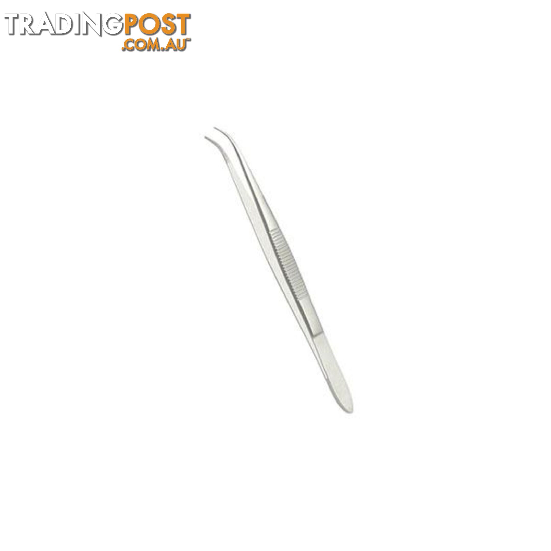 Dressing Forceps Tweezers Curved - Tweezers - 7427046220989