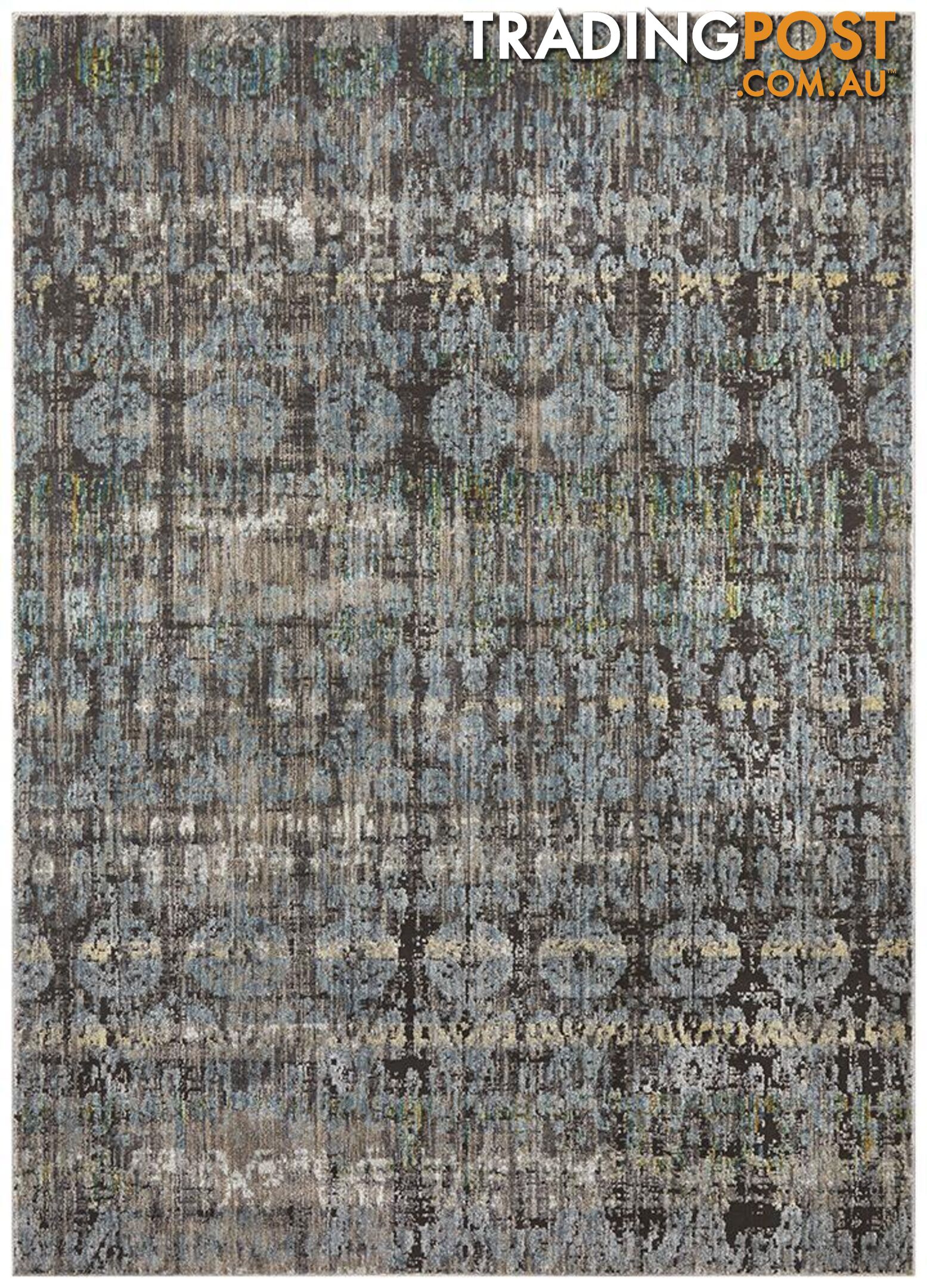 Jezebel Fluid Nights Modern Blue Rug - Unbranded - 9375321827546