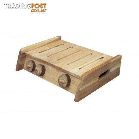Wooden Portable BBQ - Qtoys - 8936074268959