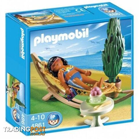 Playmobil Vacation 4861 Woman in Hammock - Playmobil - 4326500377517