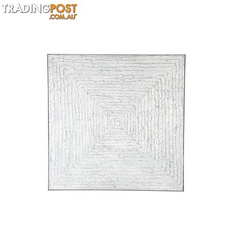 White Vortex Wall Art - Wall Art - 9320294109335