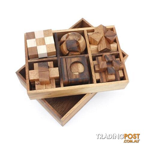 6 Puzzles Deluxe Gift Box Set 3 - Mango Trees - 9476062138691