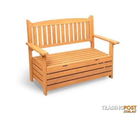 Wooden Outdoor Storage Bench - Gardeon - 4344744418001