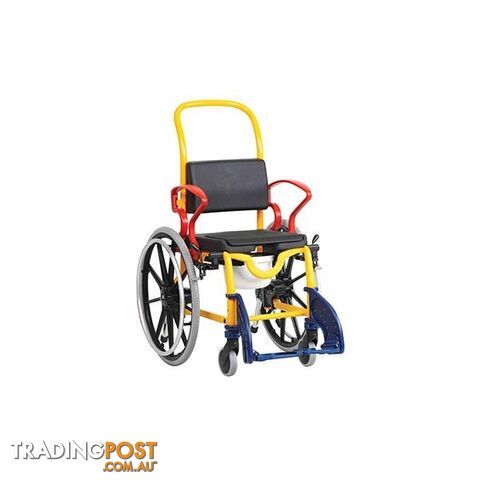 Self Propelled Child Commode Wheelchair - Commode Wheelchair - 7427046218788