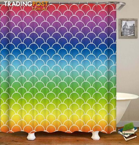 Rainbow Arches Shower Curtain - Curtain - 7427046137379