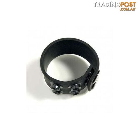 Boneyard 1 Inch Silicone Ball Strap 3 Snap - Boneyard - 666987003184